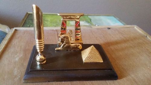 Pyramid, Sphinx and Luxor Pen holder for Office desk good gift