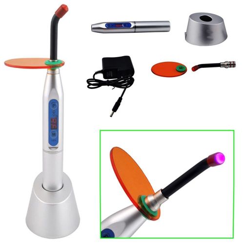 SALE Dental Curing Light Wireless Cordless LED Curing Lamp 1500mw colorful