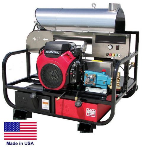 Pressure washer hot water - skid mounted - 5 gpm - 3000 psi - 13 hp honda eng ca for sale