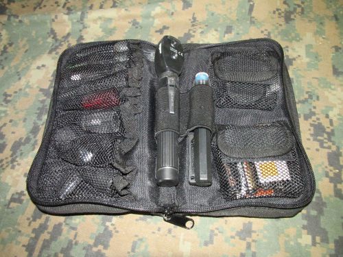 HEINE Mini 2000 Ophthalmoscope Kit New Good Condition Black Case