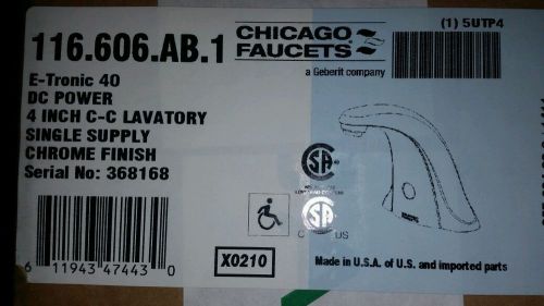 Chicago Faucet 116.606.AB.1 E-tronic 40 Infrared beam sensor