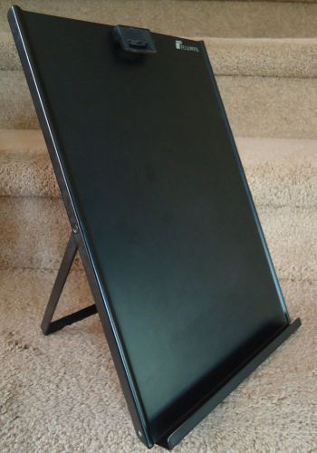 Fellowes Black Metal Easel -  Legal Sized Doucument Holder / Copy Stand