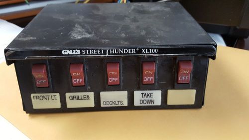 Galls Street Thunder XL100 switchbox police fire security