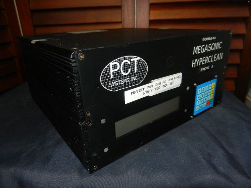 PCT SYSTEMS #6000CC MEGASONIC HYPERCLEAN GENERATOR CONTROLLER(ITEM # 763/16)