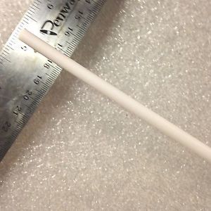 Teflon extruded ptfe rod stock ( 1/4 in dia x 9  in. ) .250&#034; x 9&#034;, 1pc for sale