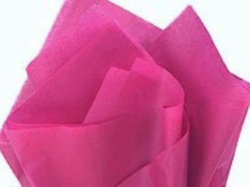 Brand New Cerise Dark Hot Pink Fuschia Bulk Tissue Paper 15&#034; x 20&#034; - 100 Sheets
