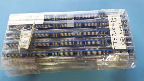 100 NEW NORCOMP SCSI CONNECTOR RECEPTACLE .085&#034; FEMALE RA 36POS