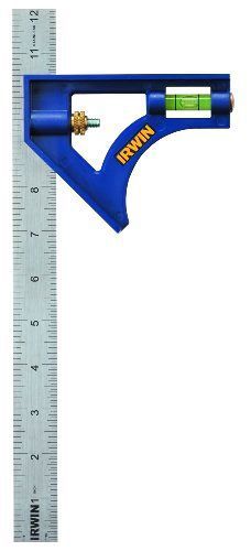 IRWIN Tools Combination Square, ABS-Body 12-Inch (1794470)