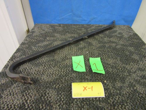 24&#034; GOOSENECK WRECKING BAR PRY CROW STEEL CLAW BREAKER CONSTRUCTION USED