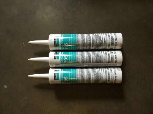 Dow Corning 795 Gray Silicone Sealant - 3 Pack