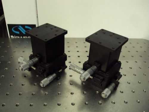 Nrc newport oriel thorlabs ? three 3 axis positioner lab jack .5&#034; xyz mitutoyo for sale