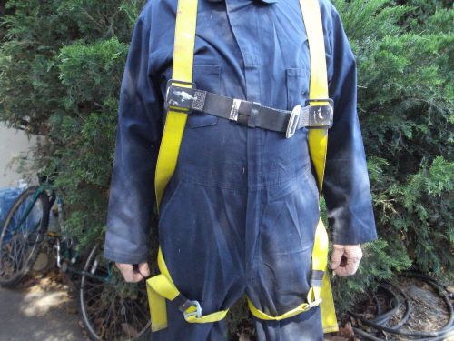 Miller Safety Harness - #926364 - Full Body Yellow Adjustable Harness - 751/UYKU