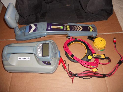 Radiodetection  RD8000 PXL Locator  + Transmiter TX-3  +  extras