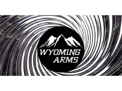 Advertising Display Banner for Wyoming Arms Dealer Gun Shop