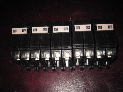 Cutler Hammer NEW Lot of 5 CH 100 amp Breakers