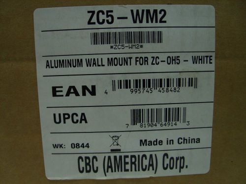 CBC - ZC5-WM2 ALUMINUM SURVEILLANCE CAMERA WALL MOUNT FOR CBC ZC-OH5 *NEW*
