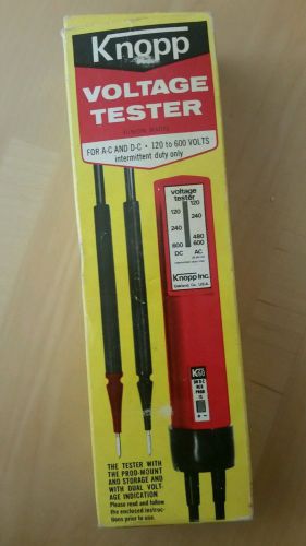 Knopp voltage tester k-60 brand new for sale
