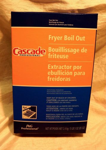 Cascade Professional FRYER BOIL OUT (85 oz) WITH PHOSPHATES (#S4803)