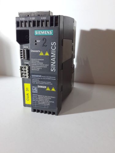 Siemens Sinamics S120 Power Module PM340 with CUA31 6SL3210-1SE12-2UA0 V:B01