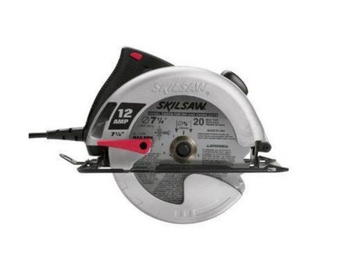 Skil corded circular saw reconditioned 12 amp 7-1/4 in. adjustable power tool for sale