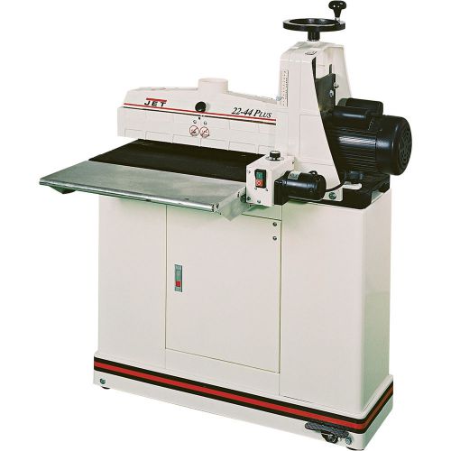 Jet drum sander w/closed stand &amp; casters-1 3/4 hp 20 amp 22-44 plus for sale