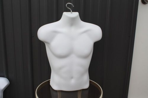 Mens and womans Torso Mannequin. Hollow Hanging Body Firm one pair male female