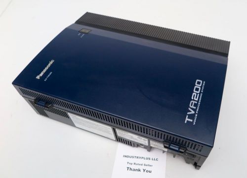 Panasonic TVA200 Voice Processing System KX-TVA200 Voicemail 4 Port No PowerCord