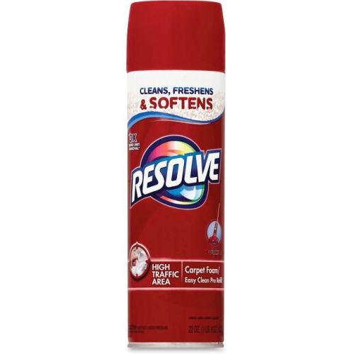 Resolve Foam Carpet Cleaner - Foam Spray - 22 oz (1.37 lb) - 1 Each - Red, Blue