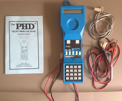 Ziad PHD Telecommunicator digital telephone test set