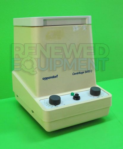 Eppendorf 5415c centrifuge with 18-well fixed angle rotor *as-is for parts* for sale