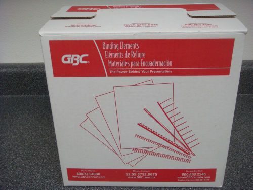 GBC Plastic Binding Combs 2&#034; Diameter White