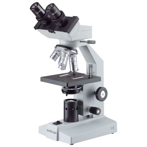 Amscope Biological Binocular B100 Microscope 40x-1000x