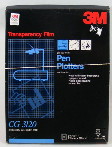 3M Transparency Film Pen Plotters CG 3120