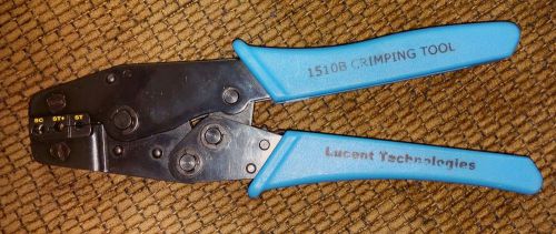 Lucent Technologies 1510B Crimping Tool For SC, ST+, ST Fiber Optic Connectors