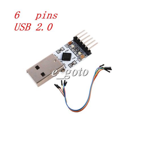 1pcs USB 2.0 to TTL UART 6PIN Module Serial Converter CP2102 STC new