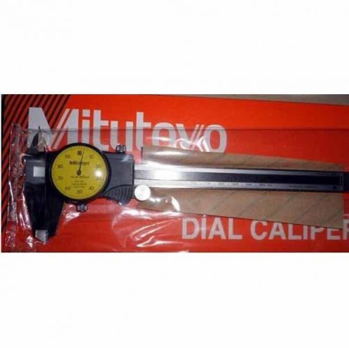 New Mitutoyo 505-681 Dial Caliper Vernier Caliper Range 0-150mm 0.01mm