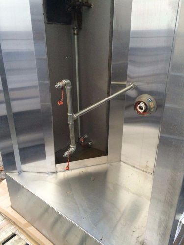 Captive air 87&#034; long** x 42 class 1 exhaust hood w liquid fire suppressionsystem for sale