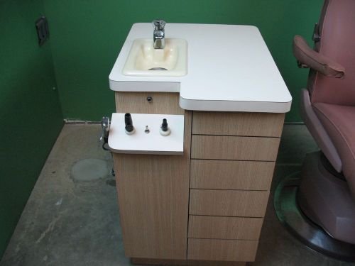 Dental Orthodontic Chairside Cabinet w sink 6 drawer Ortho Dentist Salon Tattoo