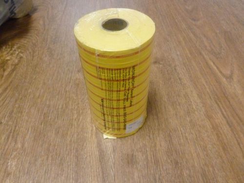 Monarch 2 line labels 1115 sleeve of clearance labels FREE INK ROLLER