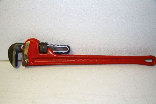 Ridgid 24 inch Pipe WrenchSteel Made in U S
