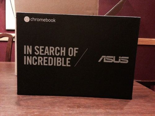 ***on sale***  empty asus c200m chromebook box!  sturdy, great shape, used once. for sale