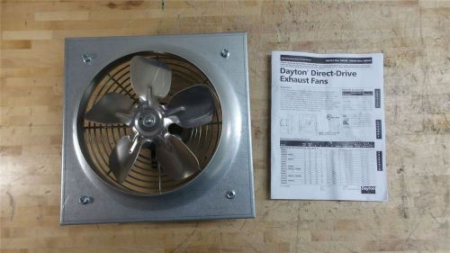Dayton 8 in blade dia 454 cfm 115v 1/30 hp 1725 rpm exhaust fan for sale