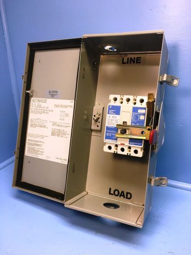 Westinghouse jfdn100 100a circuit breaker type 12 enclosure 600v 100 amp fdb3100 for sale
