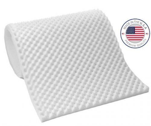 NEW Eva Medical EggCrate Foam Mattress Pad Thickness 3 inches Twin Size
