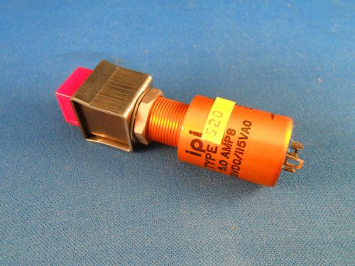 520-2016-52-328 OAKGRISBY PUSH SWITCH 5.0AMPS 28VD0/115VA0 NEW OLD STOCK