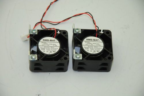 NMB-MAT 1608KL-05W-B40, Cooling Fan 24V 0.10A, Lot of 2