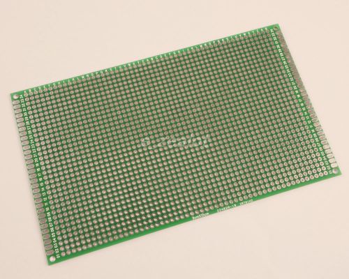 Universal Double Side Board PCB  2.54mm 1.6mm  DIY Prototype Paper PCB 9x15cm
