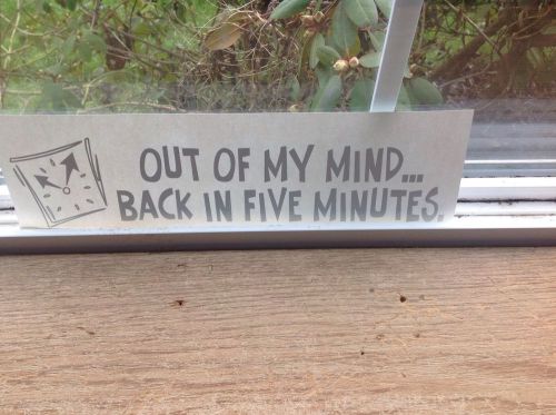 tshirt heat transfers out of my mind back in five minutes lot of 12