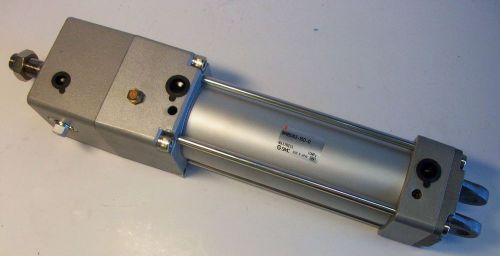 Smc 63mm bore 150mm stroke single rod air locking cylinder mnbdc63-150-d nnb for sale