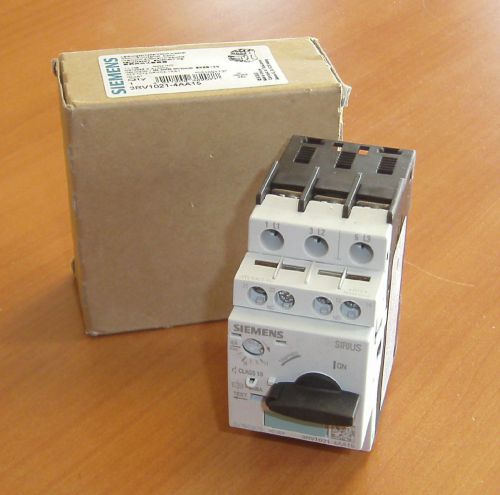 Siemens circuit protector 3rv1021-4aa15 manual starter new in box ! for sale